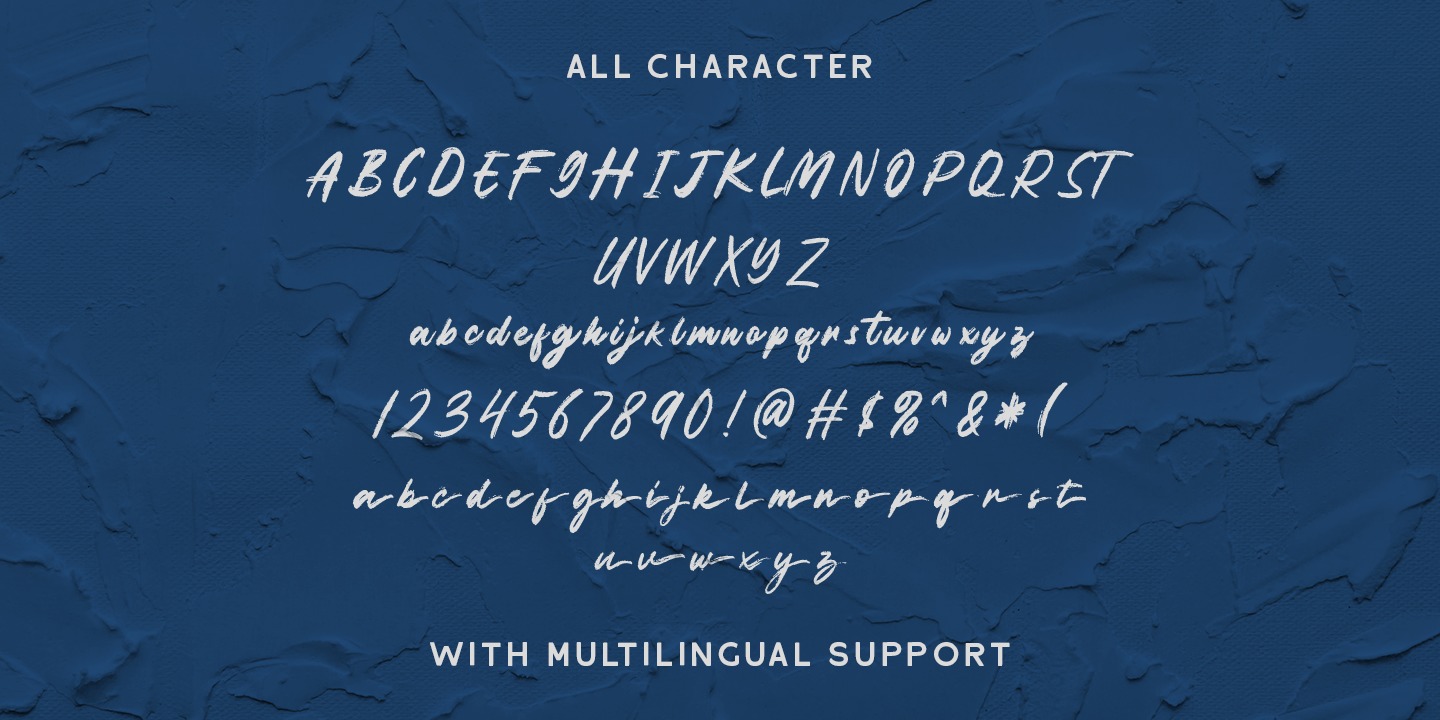 Example font Superbia #3